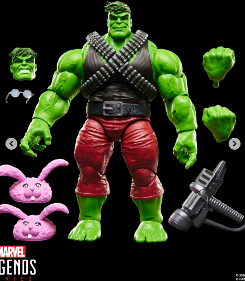 PROFESSOR HULK MARVEL LEGENDS DELUXE HASBRO