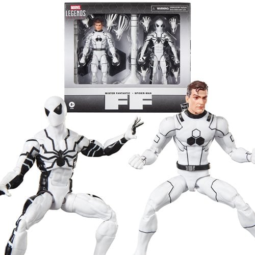 MR FANTASTIC Y SPIDERMAN FUTURE FOUNDATION 2PACK MARVEL LEGENDS HASBRO