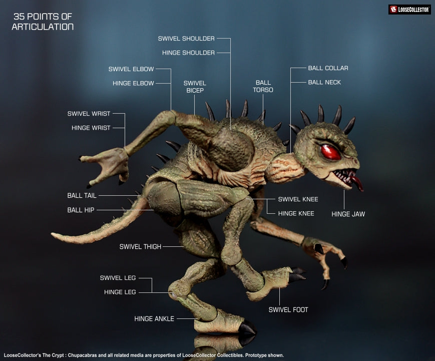 CHUPACABRAS 3PACK THE CRYPT LOOSECOLLECTOR