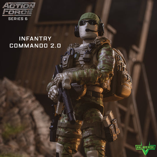 INFANTRY COMMANDO 2.0 EXCLUSIVE ACTION FORCE VALAVERSE