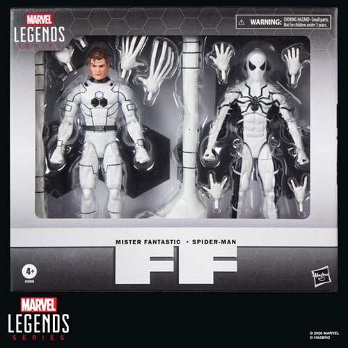 MR FANTASTIC Y SPIDERMAN FUTURE FOUNDATION 2PACK MARVEL LEGENDS HASBRO