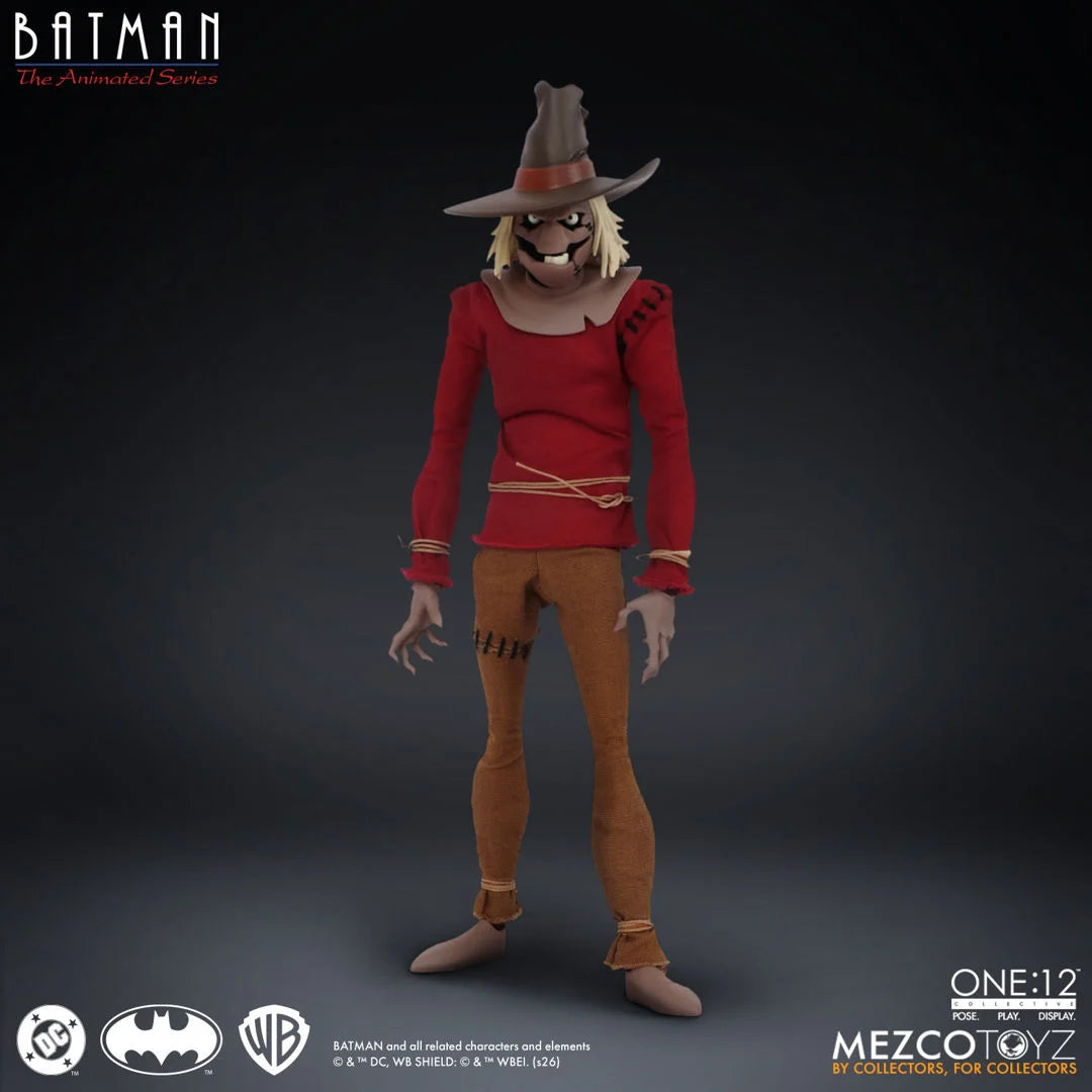 SCARECROW BATMAN THE ANIMATED SERIES MEZCO ONE:12