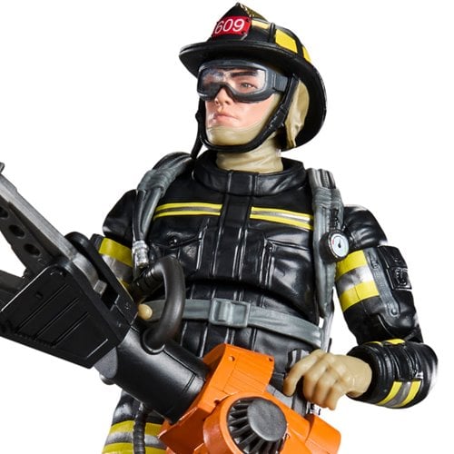 SEARCH Y RESCUE FIREFIGHTER G.I.JOE CLASSIFIED RETROCARD HASBRO