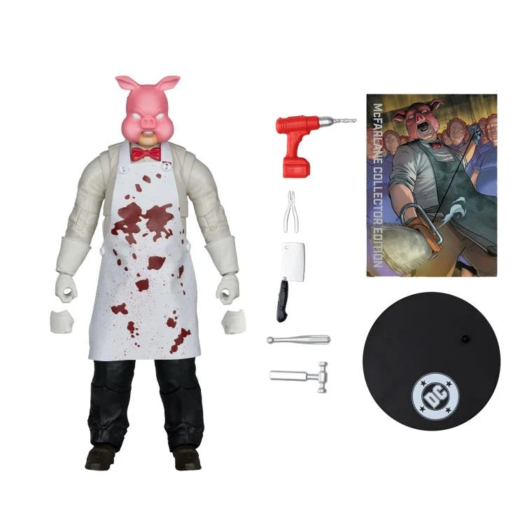 PROFESSOR PIG DC MULTIVERSE COLLECTOR EDITION PLATINUM MCFARLANE