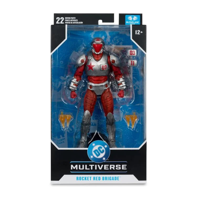 ROCKET RED BRIGADE DC MULTIVERSE MCFARLANE