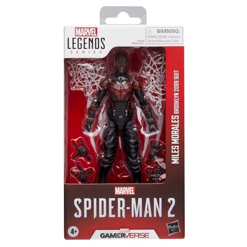 SPIDERMAN MILES MORALES BROOKLYN 2099 SUIT GAMERVERSE MARVEL LEGENDS HASBRO