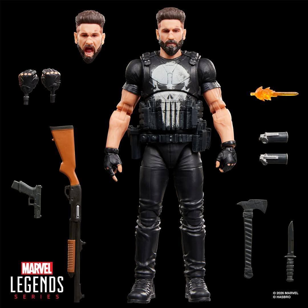 THE PUNISHER MARVEL LEGENDS HASBRO
