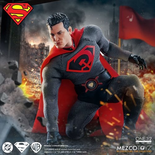 SUPERMAN RED SON EDITION MEZCO ONE:12