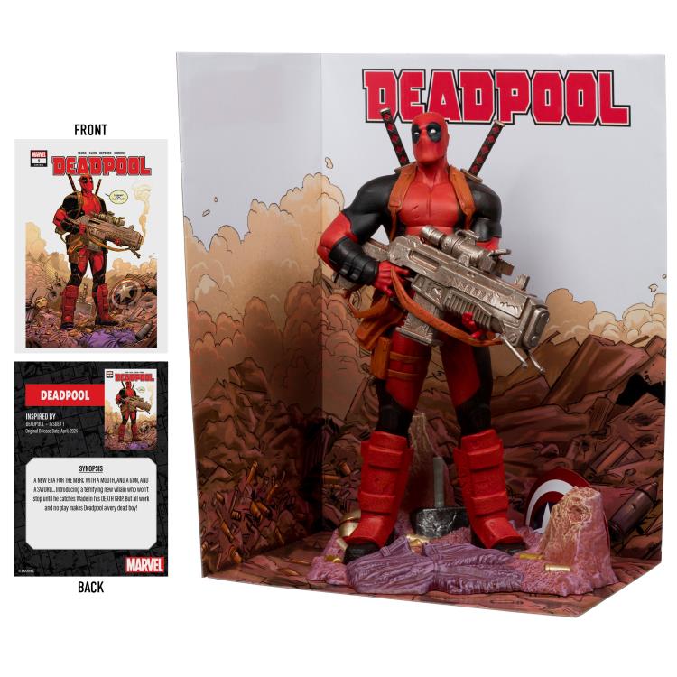 DEADPOOL POSED FIGURE MARVEL MCFARLANE 1/6