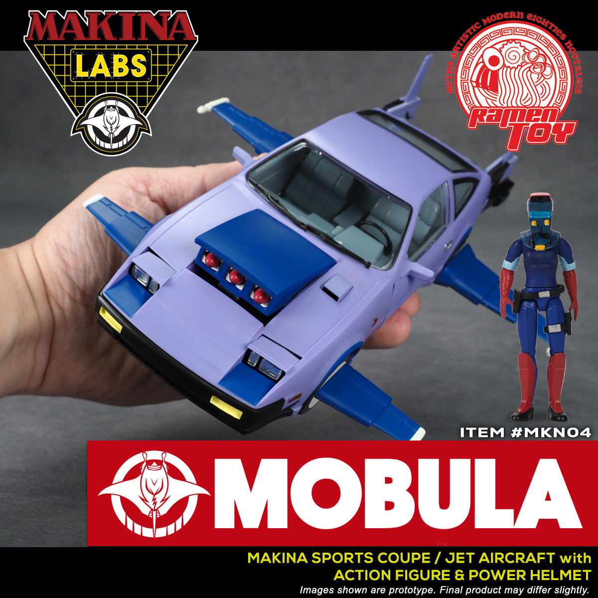 MOBULA MAKINA (M.A.S.K) RAMEN TOYS