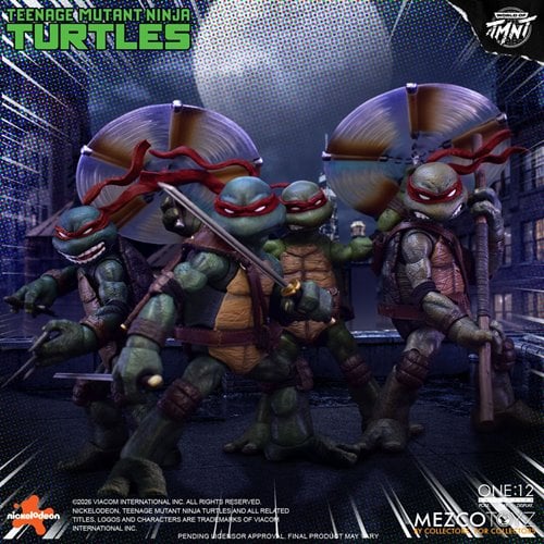 TEENAGE MUTANT NINJA TURTLES DELUXE ONE:12 MEZCO