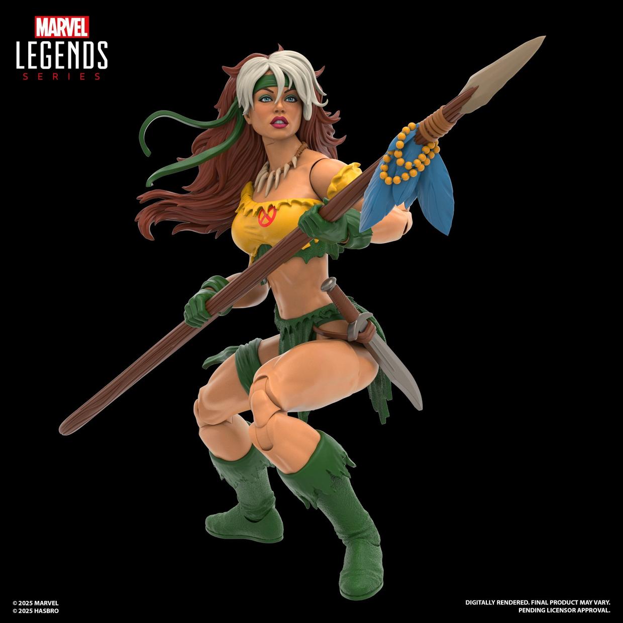 SNAP SAVAGE LAND 3PACK  ROGUE, SAURON Y SHANNA EXCLUSIVO MARVEL LEGENDS HASBRO