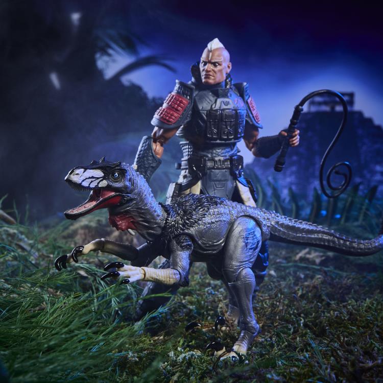 PROFESSOR ROTTCLAW Y DEINONYCHUS G.I.JOE CLASSIFIED HASBRO