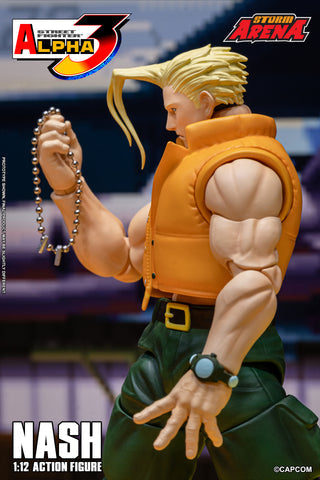 CHARLIE NASH STREET FIGHTER ALPHA STORM ARENA