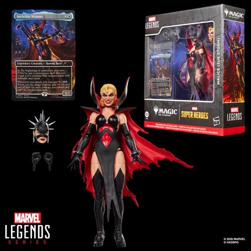 MALICE (SUE STORM) MARVEL SUPERHEROES MAGIC MARVEL LEGENDS HASBRO
