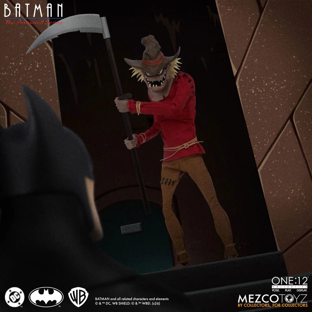 SCARECROW BATMAN THE ANIMATED SERIES MEZCO ONE:12