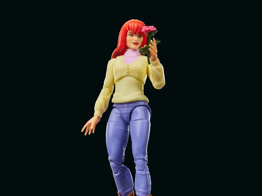 MARY JEAN WATSON SPIDERMAN THE ANIMATED SERIES RETROCARD MARVEL LEGENDS HASBRO