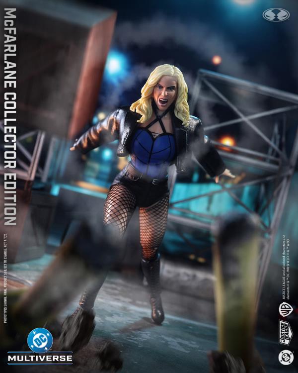BLACK CANARY DC MULTIVERSE COLLECTOR EDITION MCFARLANE