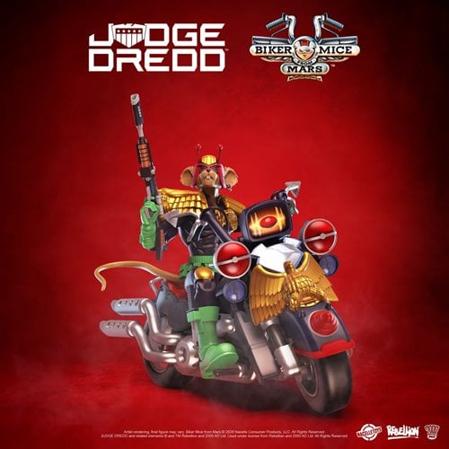 THROTTLE JUEZ DREDD CON MOTO SET COMPLETO NACELLE