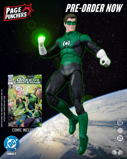 GREEN LANTERN HAL JORDAN PAGE PUNCHERS DC MULTIVERSE MCFARLANE