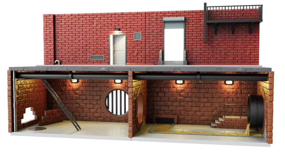 SUPER M.U.S.K SET DIORAMA RAMEN TOYS