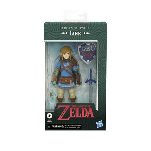 LINK THE LEGENDS OF ZELDA HEROES OF HYRULE TEARS OF THE KINGDOM HASBRO
