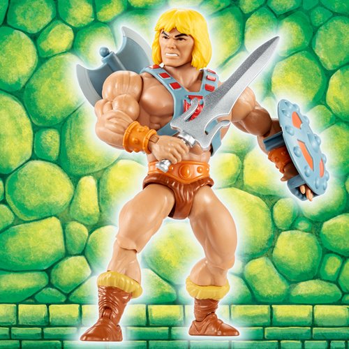 HEMAN MASTERS OF THE UNIVERSE ORIGINS DEVIATED MATTEL