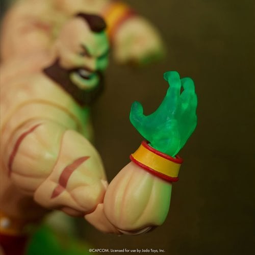 ZANGIEF DELUXE STREET FIGHTER JADA TOYS