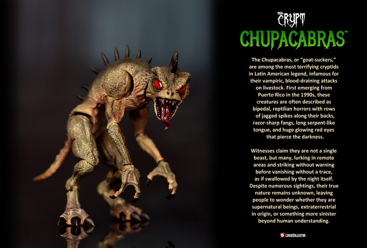 CHUPACABRAS 3PACK THE CRYPT LOOSECOLLECTOR