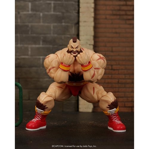ZANGIEF DELUXE STREET FIGHTER JADA TOYS