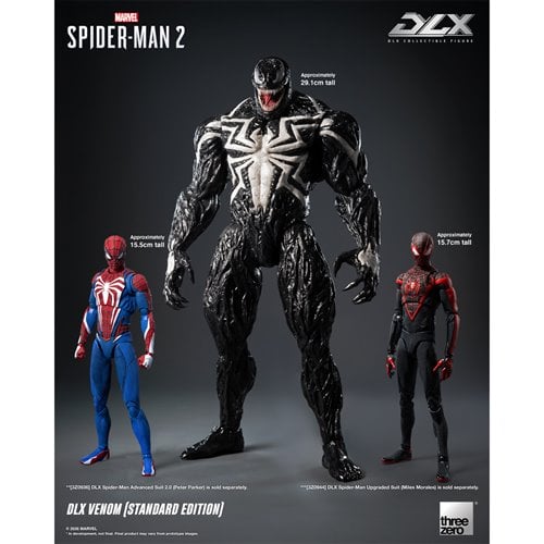 VENOM SPIDERMAN 2 STANDARD EDITION DLX THREEZERO