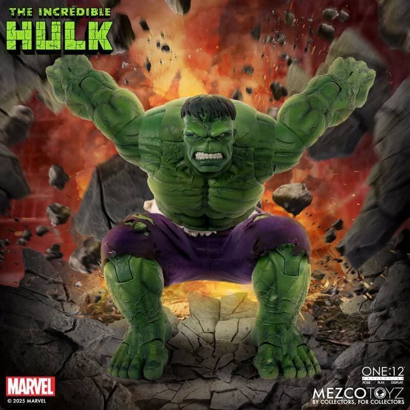 THE INCREDIBLE HULK MARVEL MEZCO ONE:12