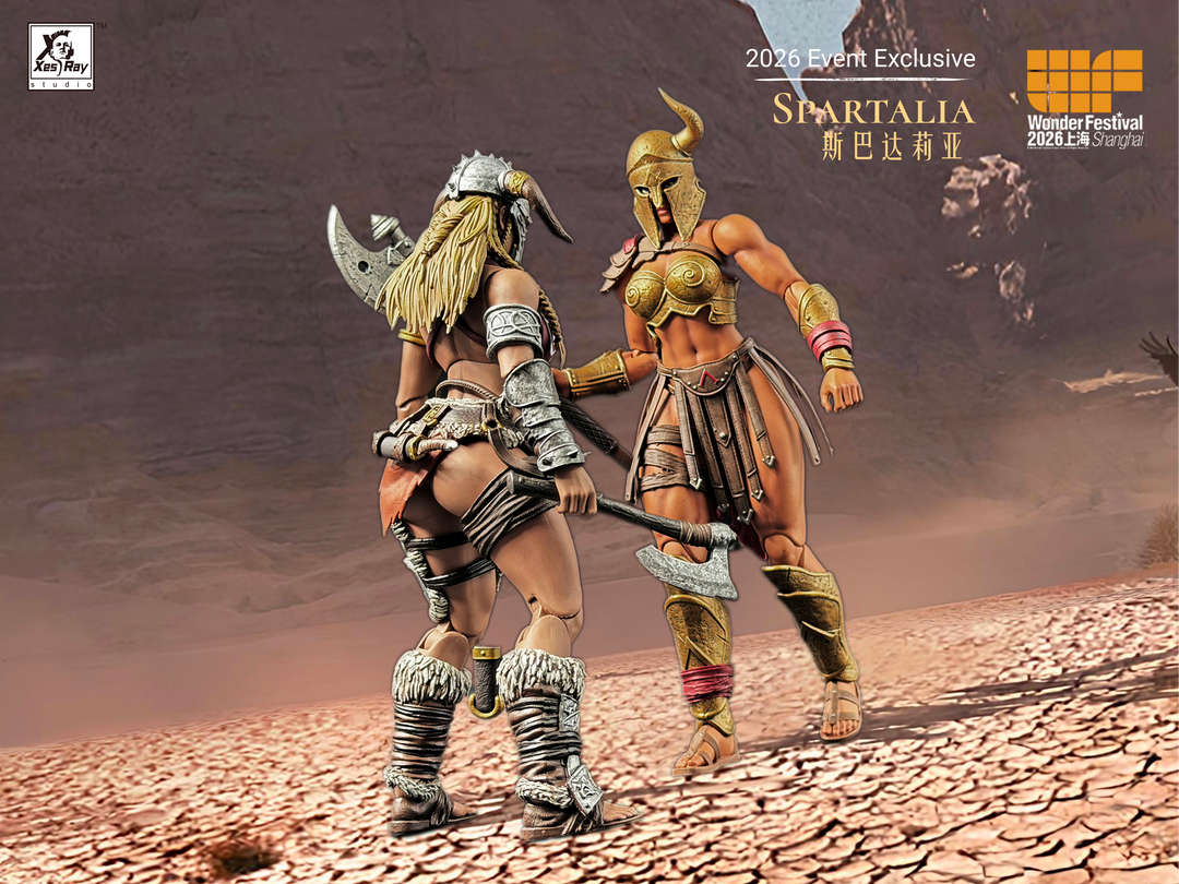 SPARTALIA GOLD MERCENARY VERSION COMBATANTS XESRAY STUDIO EVENT EXCLUSIVE