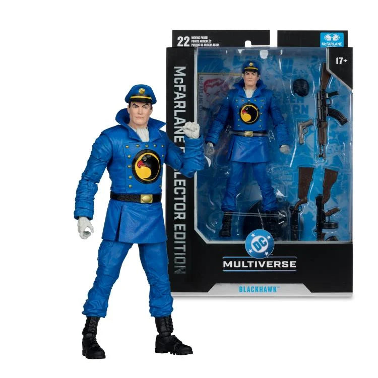 BLACKHAWK DC MULTIVERSE COLLECTOR EDITION MCFARLANE