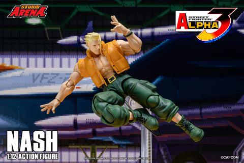 CHARLIE NASH STREET FIGHTER ALPHA STORM ARENA