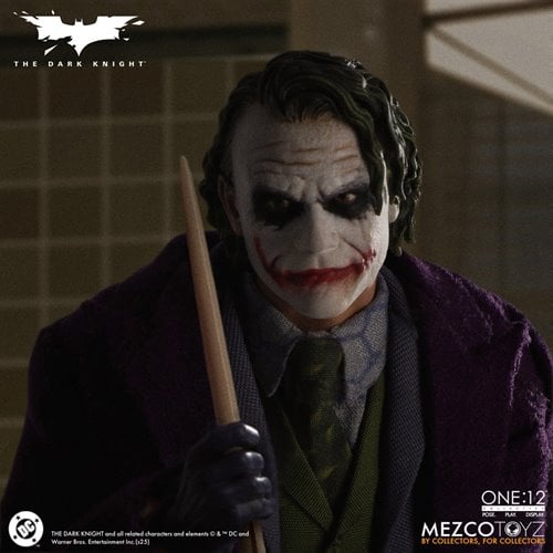 JOKER THE DARK KNIGHT MEZCO ONE:12