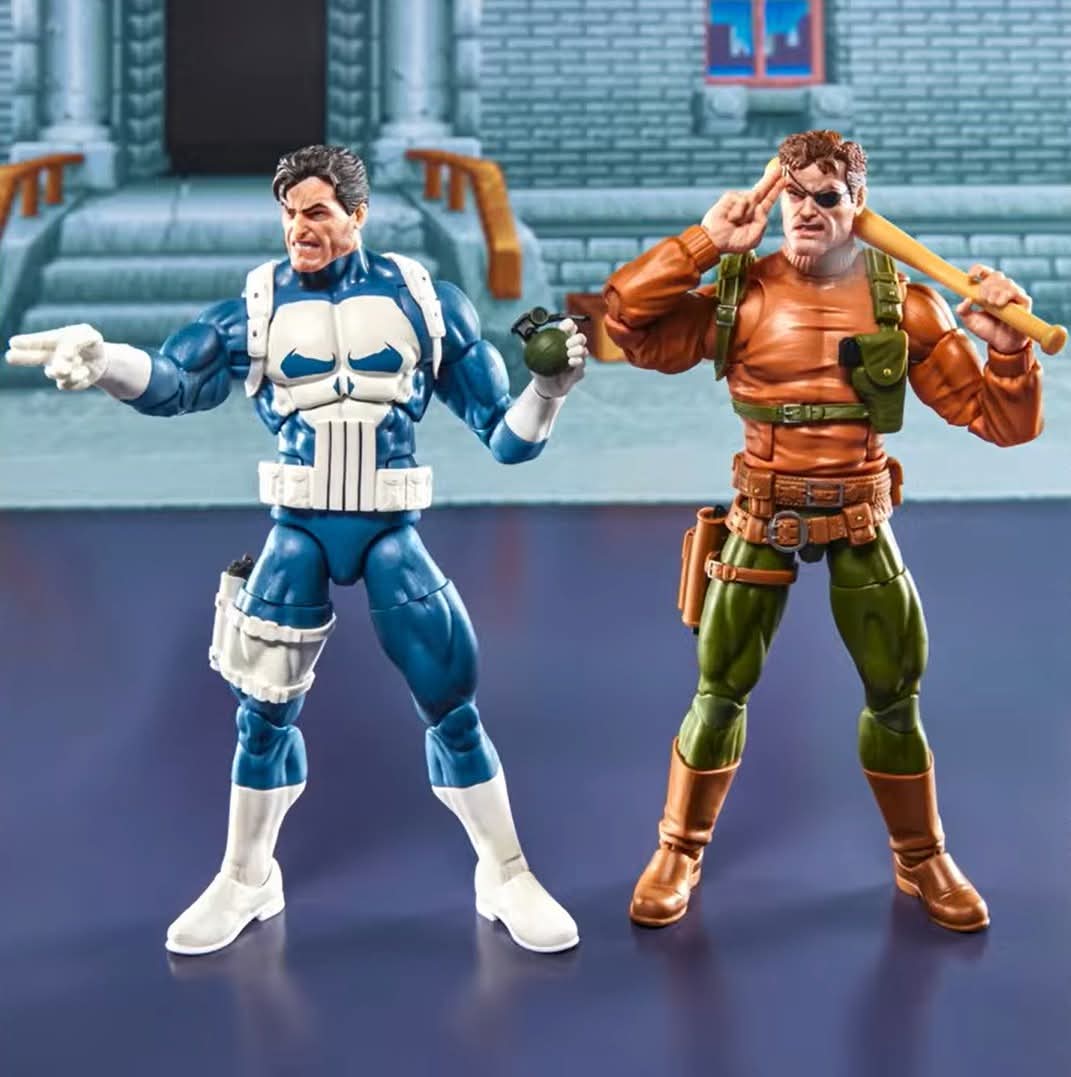 PUNISHER Y NICK FURY "THE PUNISHER" GAMERVERSE MARVEL LEGENDS HASBRO
