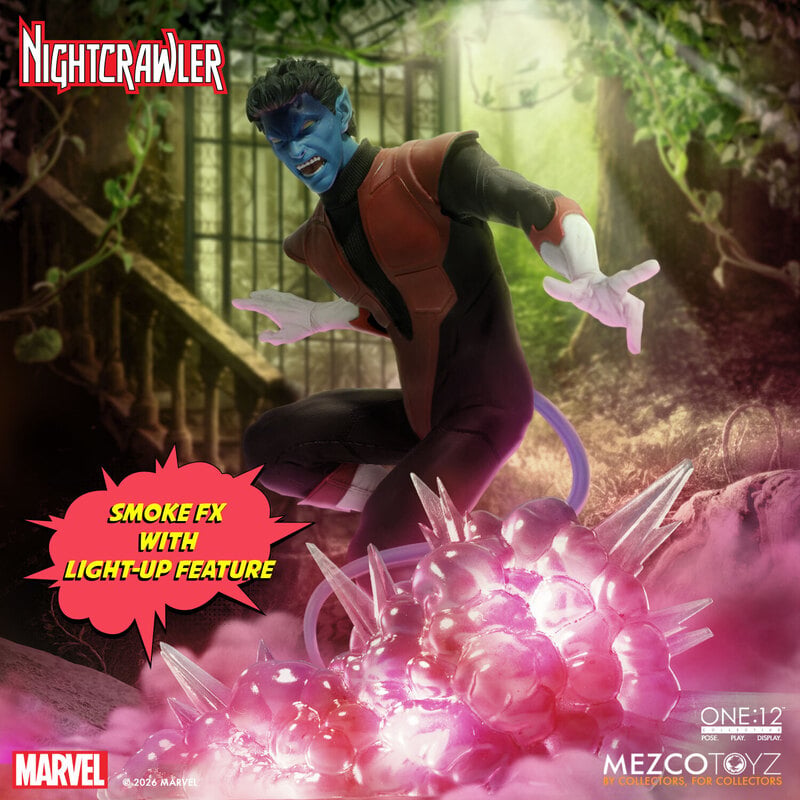 NIGHTCRAWLER XMEN MEZCO ONE:12