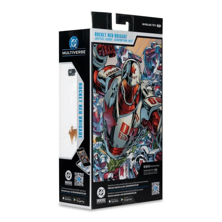 ROCKET RED BRIGADE DC MULTIVERSE MCFARLANE
