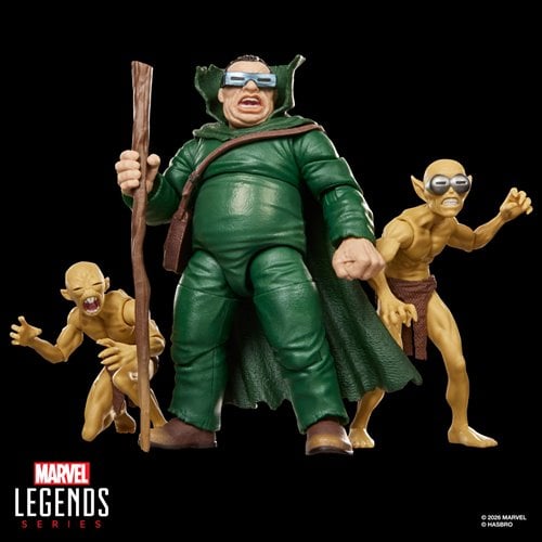 MOLE MAN Y MOLOIDS FANTASTIC FOUR MARVEL LEGENDS HASBRO