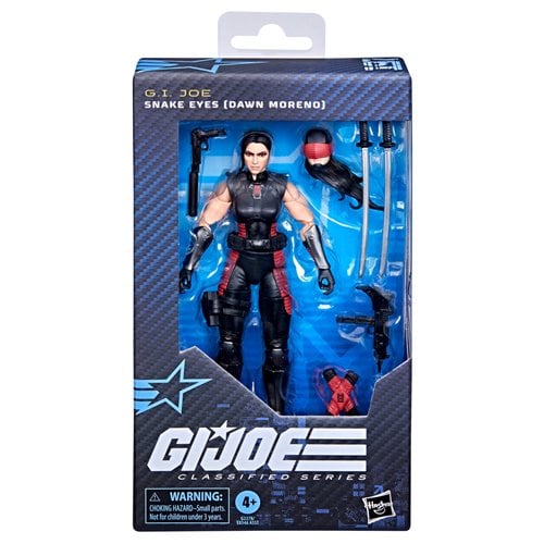 SNAKE EYES (DAWN MORENO) G.I.JOE CLASSIFIED HASBRO