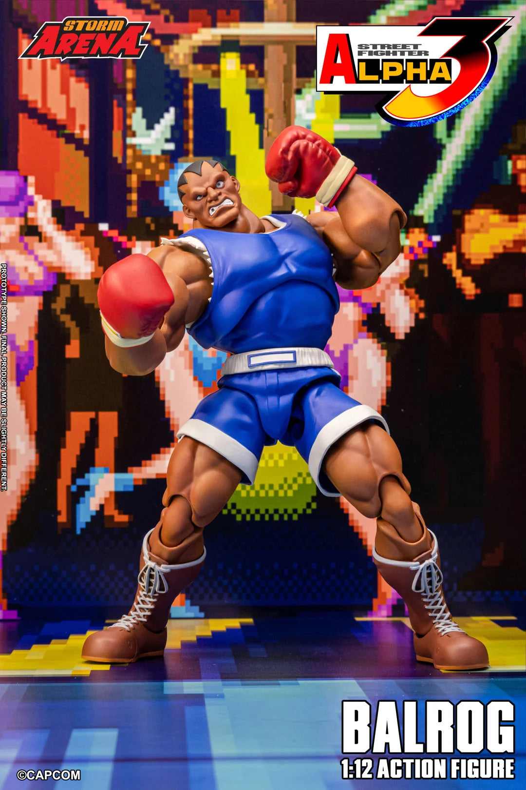 BALROG STREET FIGHTER ALPHA 3 STORM ARENA