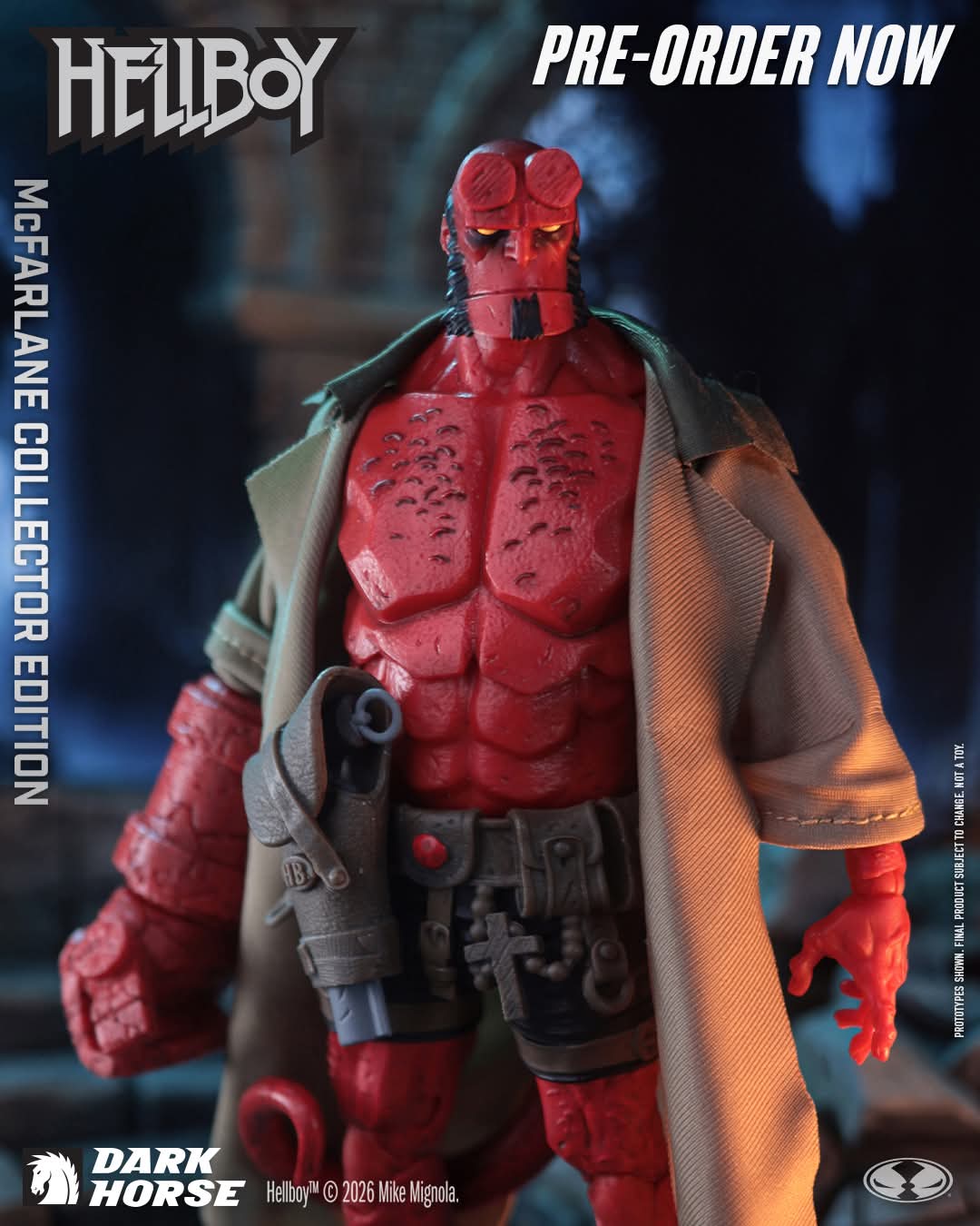 HELLBOY MCFARLANE COLLECTOR EDITION