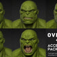 GREEN SKIN PACK HEADSCULPT Y CABELLO