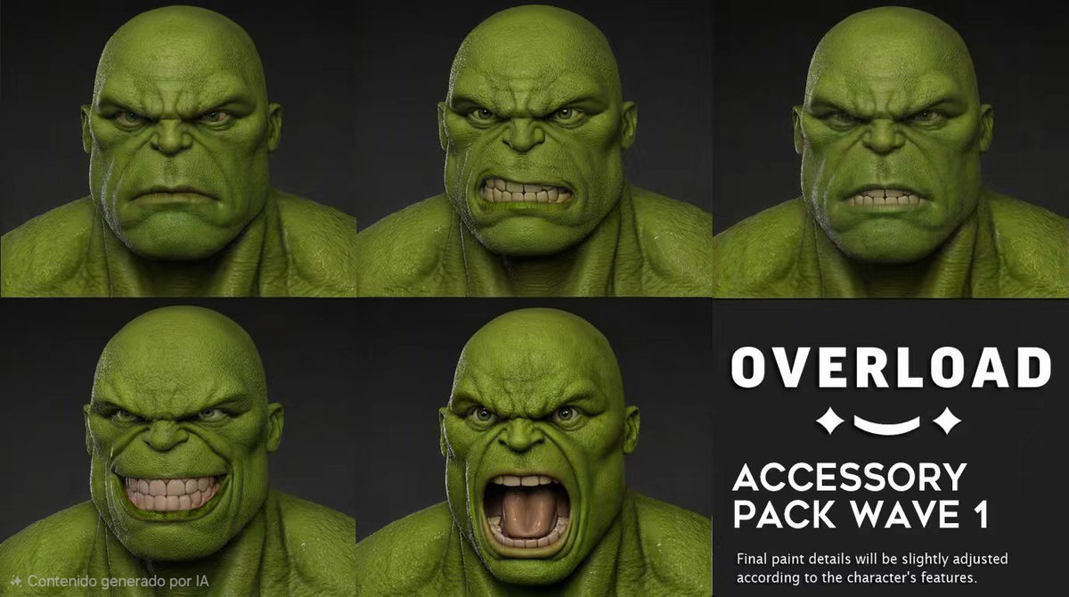 GREEN SKIN PACK HEADSCULPT Y CABELLO