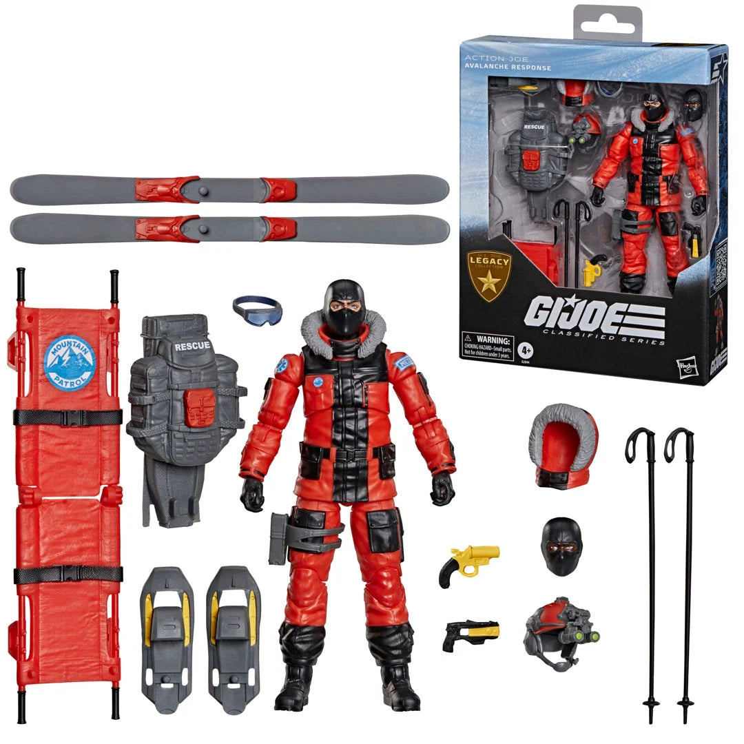 AVALANCHE RESPONSE G.I.JOE CLASSIFIED SERIES LEGACY COLLECTION HASBRO