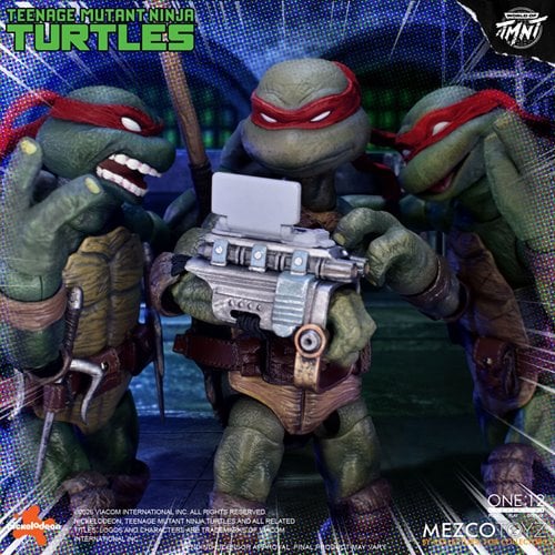 TEENAGE MUTANT NINJA TURTLES DELUXE ONE:12 MEZCO