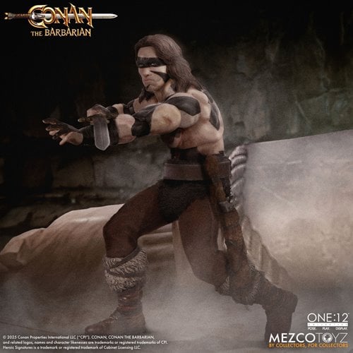 CONAN THE BARBARIAN (1982) WAR PAINT MEZCO ONE:12