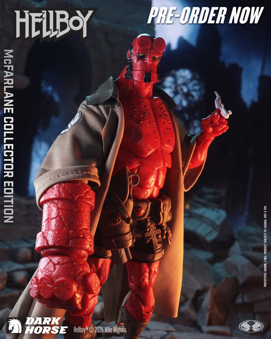 HELLBOY MCFARLANE COLLECTOR EDITION