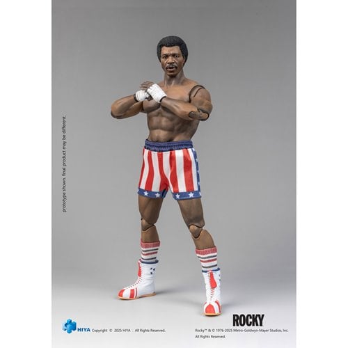 APOLLO CREED ROCKY I HIYA TOYS EXQUISITE SUPER SERIES
